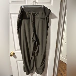 Athleta Nolita Wide Leg Pant in Mountain Olive - Size 24